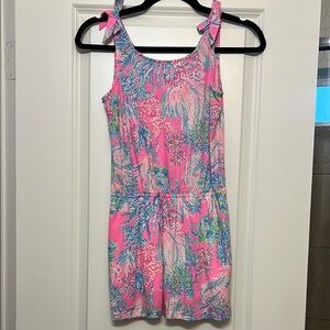 Lilly Pulitzer Pink and Blue Kids Casual Dress